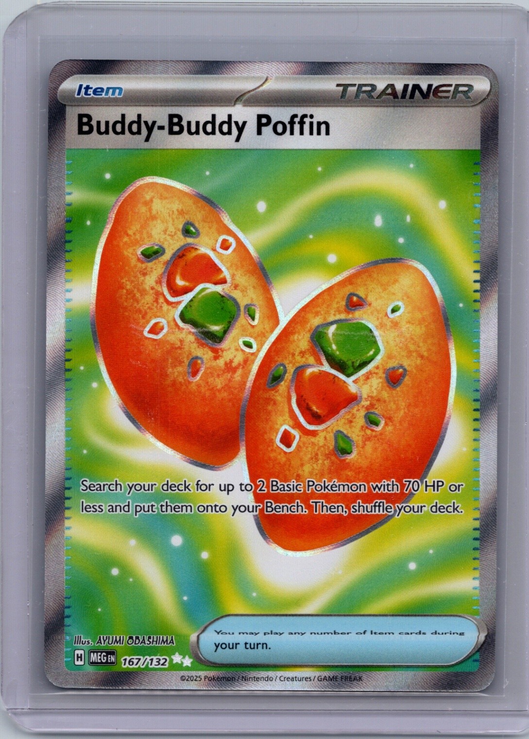 Buddy-Buddy Poffin - ME01: Mega Evolution - 167/132 - NM - MTG