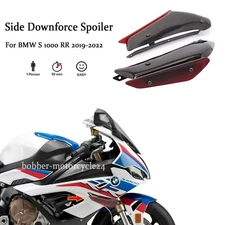 For BMW S1000RR 2019-2022 Side Spoiler Downforce Fixed Winglets Fairings Kits