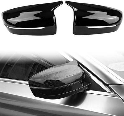 2PCS Gloss Black Side Mirror Cap Fit BMW G20 G21 G30 G31 G11 G12 G14 G15 2017-22