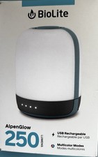 BioLite AlpenGlow 250 Lantern USB Rechargeable Camping Light Multicolor LED Lamp