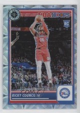 2023-24 Panini NBA Hoops Premium Stock Premium Prizm Ricky Council IV #168 0x49