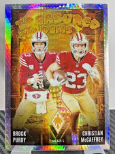 2024 Phoenix Treasured Tandems Christian McCaffrey Brock Purdy #TT-SF Hyper