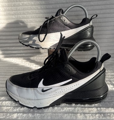 Nike Turnschuhe Damen Größe UK 5,5 Air Max Pulse Schwarz Pure Platinum Laufschuhe