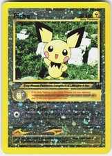 Pokemon Pichu 35 Promo Wizards Black Star Promos Pokemon Reverse Holo LP on eBay
