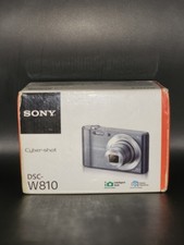 Sony Cyber-shot DSC-W810 Digital Camera Silver Tested Compact Model US SELLER