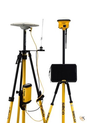 Trimble SPS855 & SPS985 900 MHz Base/Rover GPS Receiver Kit w/ T100 & SCS900
