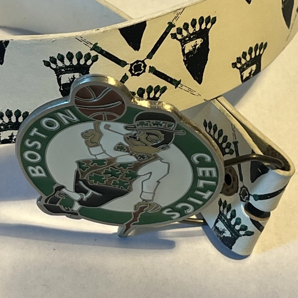 Hebilla de cinturón del equipo de baloncesto Boston Celtics NBA Foto 4 de 4