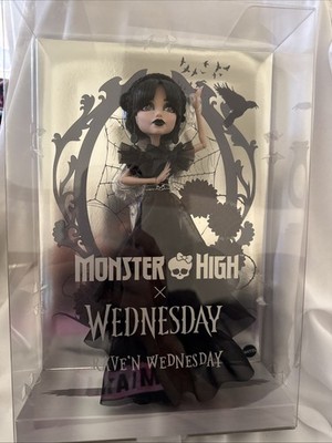 Monster High x Wednesday Rave N Wednesday Collectible Doll