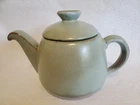 VTG 1960s MCM Frankoma Plainsman 6T green teapot & lid. Excellent condition!