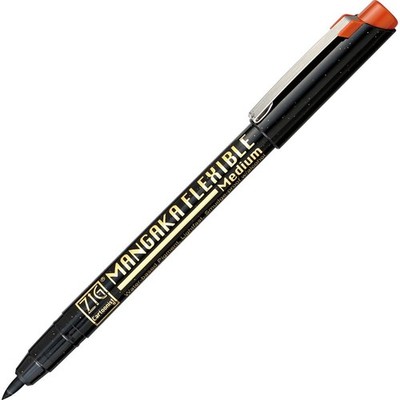 Kuretake Milli-Pen (Linienzeichenstift) Zig Cartoonist Mangaka flexibel Medium Sep