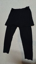 Skirted Leggings Black Women Size L