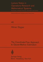 The Coordinate-Free Approach To Gauss-Markov Estimation H. Drygas