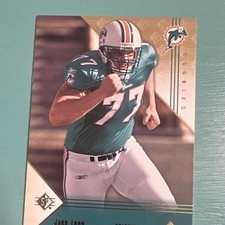 Upper Deck 2008 SP Rookie Edition Jake Long Rookie #129 Miami Dolphins NFL Card. rookie card picture