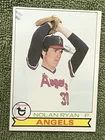 1979 TOPPS BASEBALL NOLAN RYAN CALIFORNIA ANGELS CARD #115 MLB LEGEND! & HOF'er!