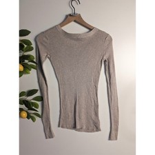 Womens Express Lightweight Knit Longsleeve Sz XS