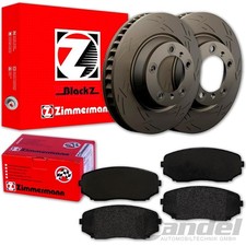 Zimmermann BLACK Z BREMSSCHEIBEN 320mm + BEL&Auml;GE VORNE f&uuml;r MAZDA CX-7 ER CX-9 TB