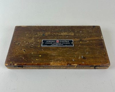 General Electric Standard Roughness Specimens Surface Finish Comparator Set GE