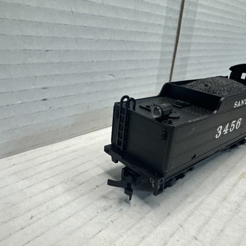 Model Power Ho Scale 4-6-2 Santa Fe Steam Locomotive For Train Set Layout - Picture 2 of 7