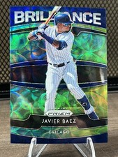 Javier Baez 2020 Panini Prizm Baseball Navy Blue Kaleidoscope Brilliance /35