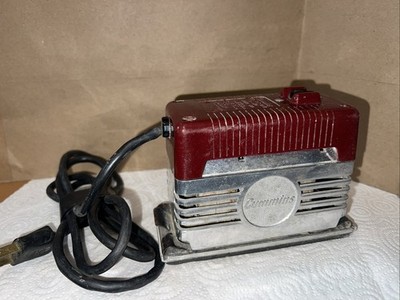 VINTAGE  CUMMINS MODEL 454 ELECTRIC STRAIGHT LINE SANDER METAL CASE JOHN OSTER