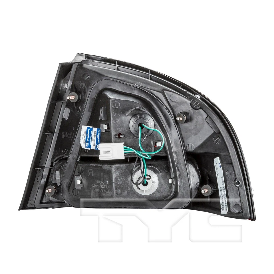 Conjunto de lanterna traseira com certificação NSF TYC 11-5402-00-1 para 00-03 Nissan Sentra - Imagem 2 de 4