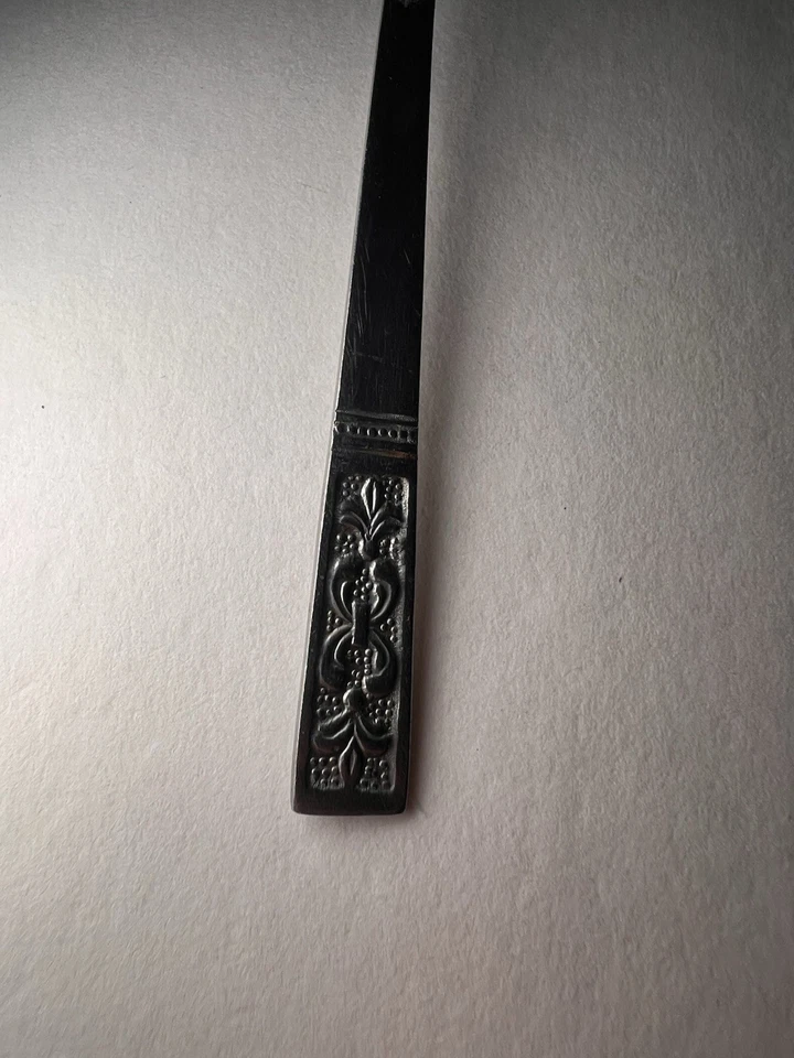 "De colección 1 cucharadita de cubiertos Imperial International Cortina IIC acero inoxidable Taiwán 6""" Foto 2 de 4