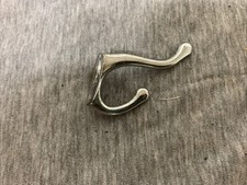 Vintage Small Chrome Double Coat Hook