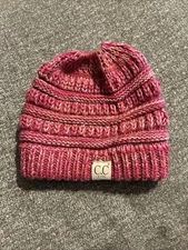 C.C EXCLUSIVES Pink One Size Girls Beanie Stocking Cap