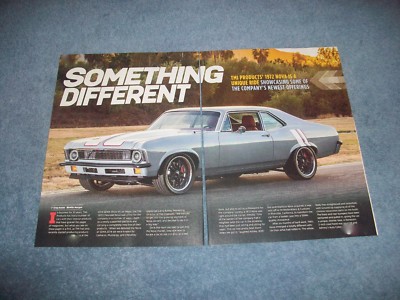 1972 Chevy Nova Custom Pro Touring Article ''Something Different''