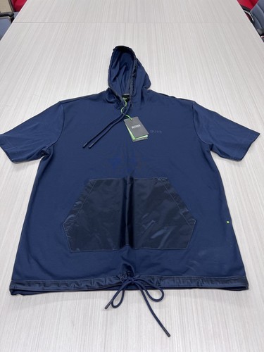 NUEVO CON ETIQUETAS SUDADERA CON CAPUCHA HUGO BOSS “TEEPOODY” S/S TALLA PEQUEÑA — *OFERTA* - Imagen 2 de 9