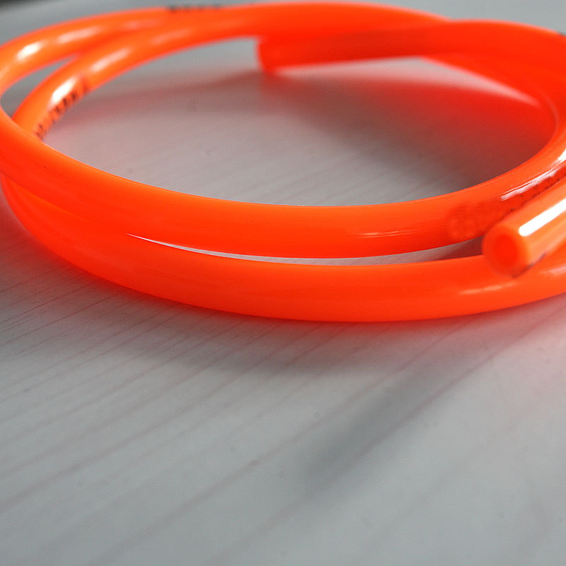 Motorcycle Bright color Fuel Line 8mm 30“ Orange Fuel Gas Hose Tube 3c