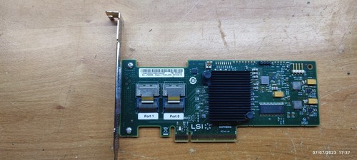 IBM M1015 LSI 9220-8i 6 Gbps SAS HBA P20 modalità IT ZFS FreeNAS unRAID - Foto 1 di 4