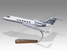Gulfstream G-IV 50 Fifty Shades Freed Movie Desk Wood Airplane Model Large 1/72