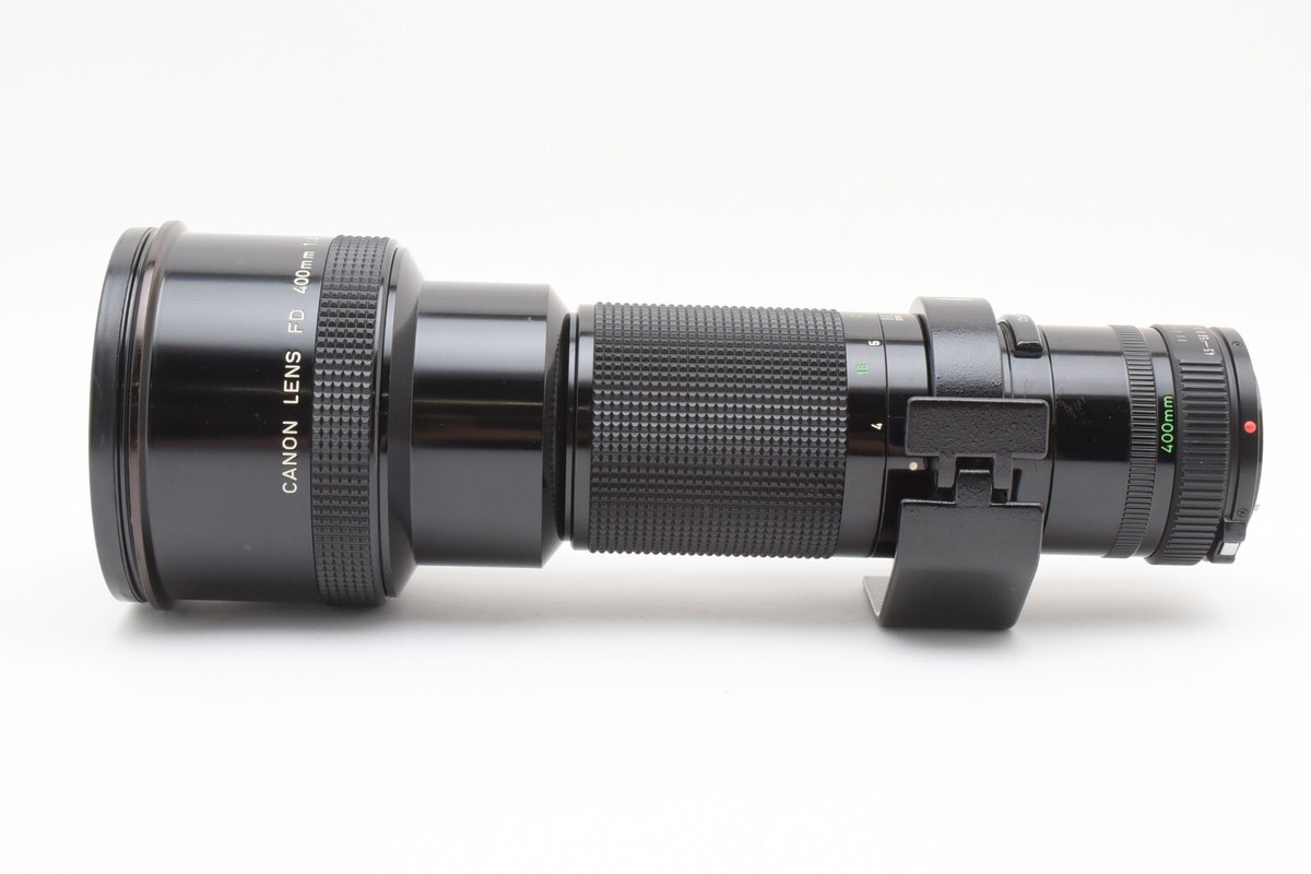 キャノン　Canon New FD 400mm F4.5 Canon FD 400mm F/4.5 S.S.C. | LENS-DB.COM