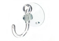 New 40 X Clear Suction Window Hooks With Plastic Hook 25mm 1 Inch - Onestopdiy