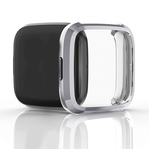 4/1 Packung Schutzhülle Für Fitbit Versa 2 Full Cover Displayschutzfolien 🔥 - Zdjęcie 5 z 17