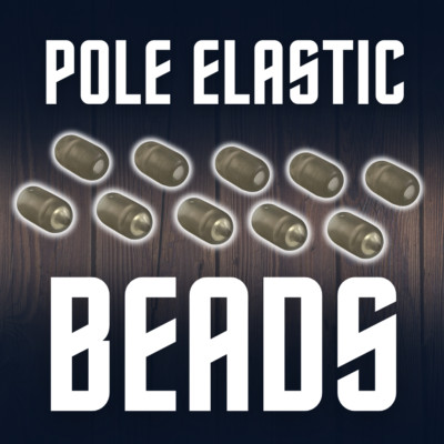 10 x Stange elastische weiche Perlen - Match Angeln