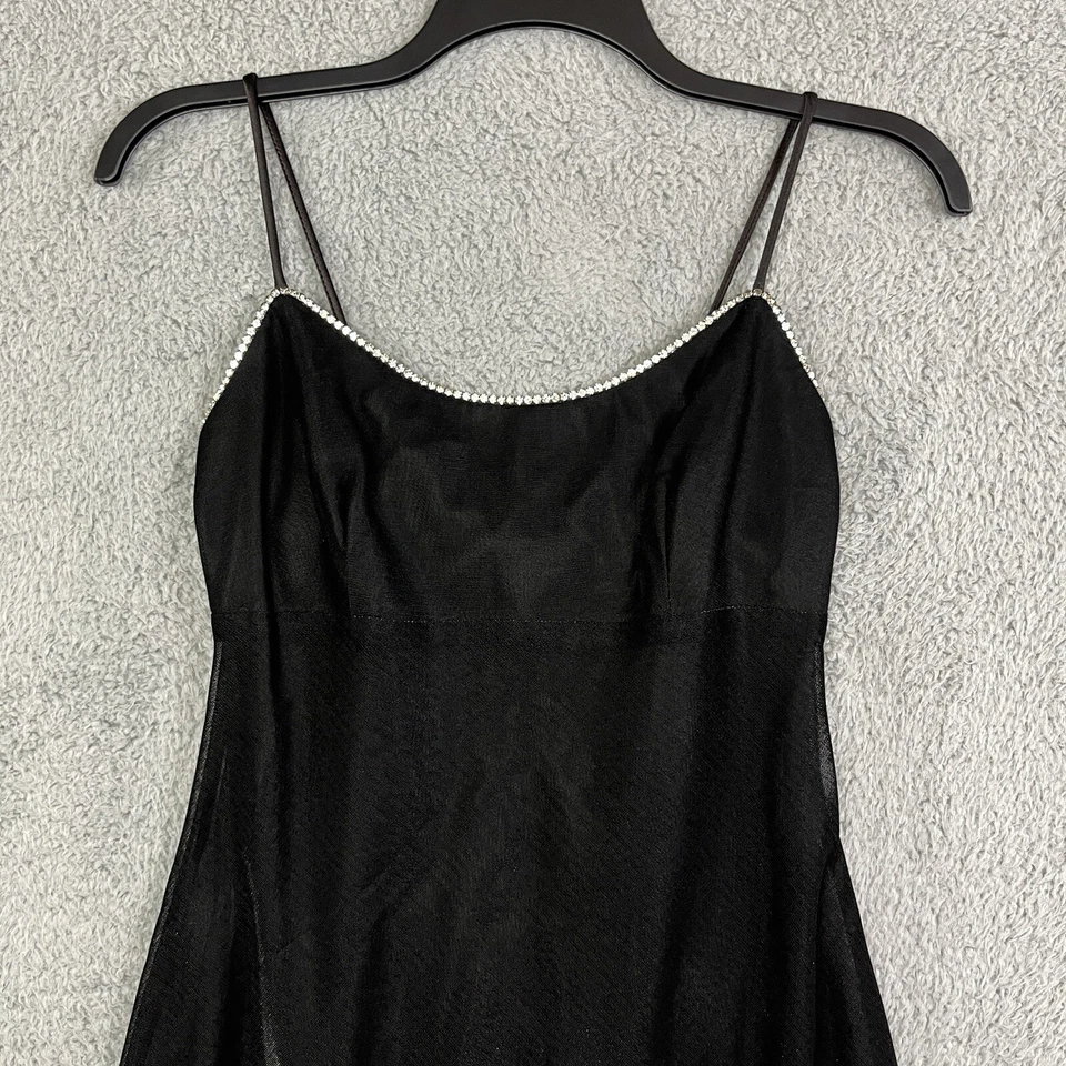 复古 Y2K 连衣裙 尺寸 6 Fairy Grunge WhimsiGoth Witchy Babydoll 不对称 Midi — 第 3/4 张图片