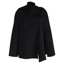 Joseph Lina Cape In Black Cashmere Eu34