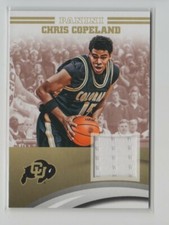 2016 Panini Collegiate Colorado Jersey Chris Copeland - Flat S/H