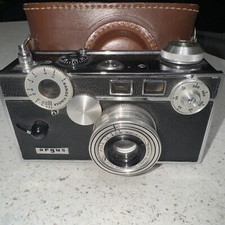 ARGUS C3 35mm Camera w f/3.5 50mm Coated Cintar Lens Rangefinder Not Tested