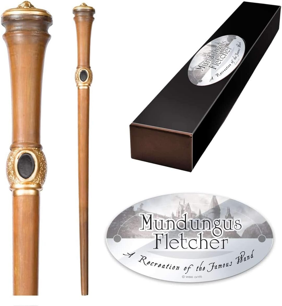 Harry Potter: Mundungus Fletcher Wand - Bacchetta 35 cm Noble Collection