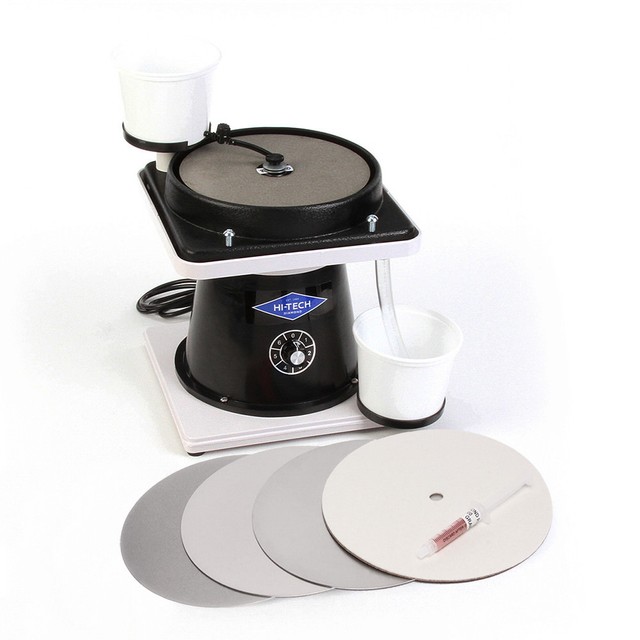 HiTech Diamond 8" AllUNeed Glass Crystal Grinding Polishing Lap