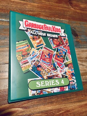 2005 TOPPS GARBAGE PAIL KIDS ANS4 ALL NEW SERIES 4 BASE 80 CARD SET WITH  BINDER! | eBay