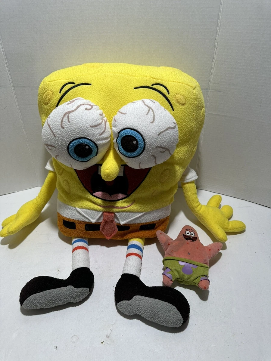 SpongeBob SquarePants Large Plush Sponge Bob Big Eyes 2002 23