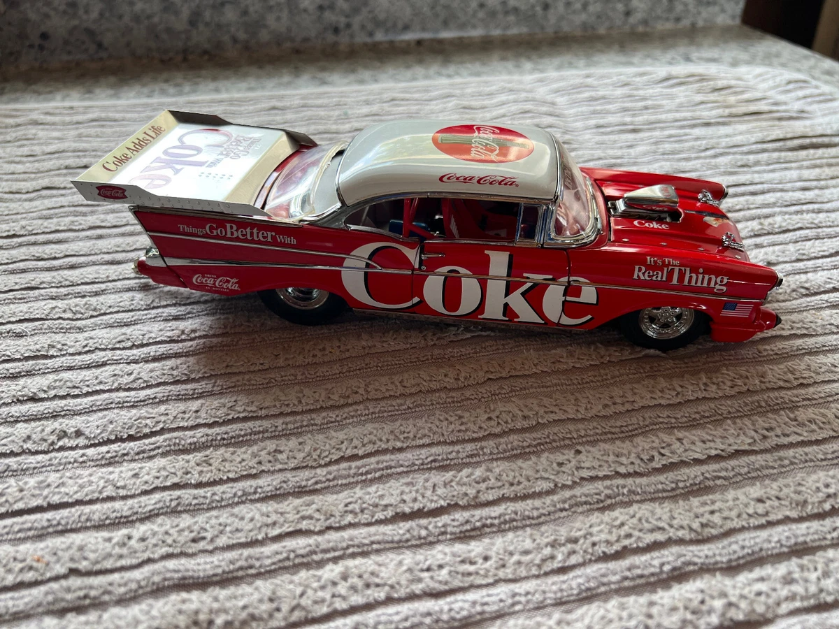 Danbury Mint 1957 Chevy Pro Street Super Comp, Coca-Cola, 1:24, Diecast  Metal