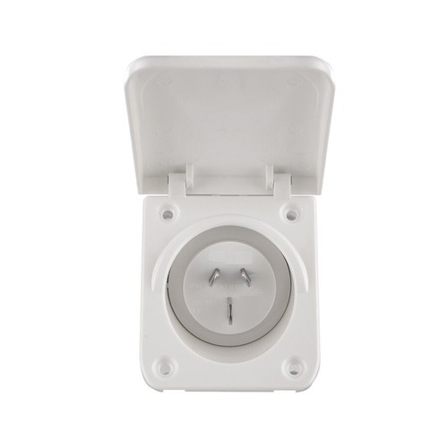 10A 15A Caravan Inlet Outlet RV Camper Motor Home Power Socket White Black 250V - Picture 12 of 37