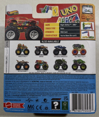 NEW 2025 Hot Wheels Monster Truck Treasure Hunt - Night Shifter