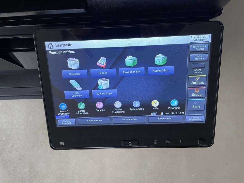 Kyocera TASKalfa 5053ci Farbdrucker DUAL-SCANNER Kopierer Finisher 50 Seiten/Min - Bild 3 von 3