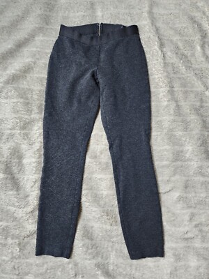 J.Crew Pixie Dark Gray Cropped Ponte Pants Leggings Size 0S (Short)